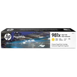 HP 981X PageWide Cartucho Alto Rendimiento Original Amarillo