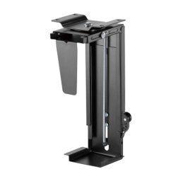 Aisens Soporte Giratorio Y Altura Personalizable para CPU por Debajo de Escritorio con Bloqueo Fácil