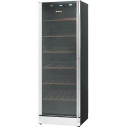 SMEG Vinoteca libre instalación SCV115GS. Cíclico. Inoxidable. Mas de 50 botellas.