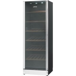 SMEG Vinoteca libre instalación SCV115GS. Inoxidable. 197 botellas.