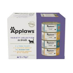 Applaws latas para gatos 24 x 70 g - Selección en salsa (4 variedades)