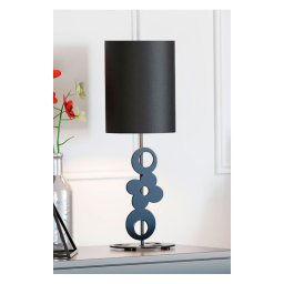 Lampara Mesita Dormitorio en Acero Moderna Colores Lina