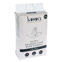 Arenero cubierto de plástico ecológico kooa - Accesorios compatibles: 30 empapadores kooa con bambú, 45 x 30cm (L x An)