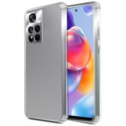 PcCom Essential Funda Antishock Transparente para Xiaomi Redmi Note 11 Pro Plus 5G