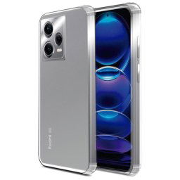 PcCom Essential Funda Antishock Transparente para Xiaomi Redmi Note 12 Pro 5G