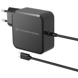 Conceptronic OZUL05BE Cargador de Pared USB-C PD 3.0 100W GaN Negro