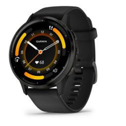 Smartwatch Garmin Venu 3 AMOLED 1.4" 46g GPS Sensor Ritmo Cardíaco Micrófono Negro