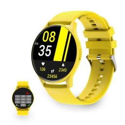 Ksix Core Smartwatch Pantalla Amoled 1.43" Sumergible Amarillo
