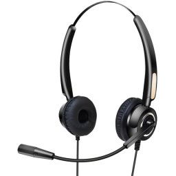 Urban Factory Movee USB Auriculares con Micrófono USB Negros