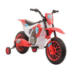 Homcom Moto Eléctrica con Dos Ruedas de Equilibrio Roja