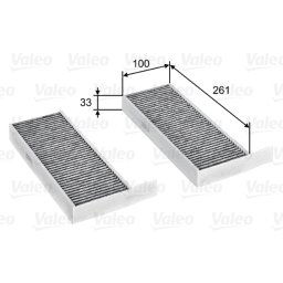 Filtro, aire habitáculo VALEO PROTECT VALEO 715805