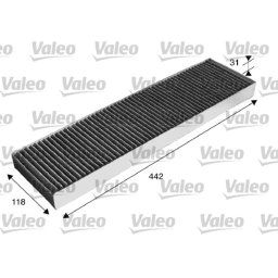 Filtro, aire habitáculo VALEO 715586