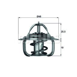 Termostato, refrigerante MAHLE TX 1 92D