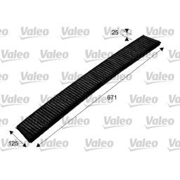 Filtro, aire habitáculo VALEO 698750