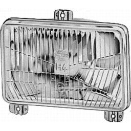 Inserto de faro, Faro delantero HELLA 1AB 006 277-127