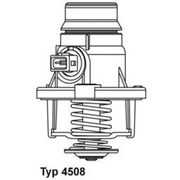 Termostato, refrigerante WAHLER 4508.101D