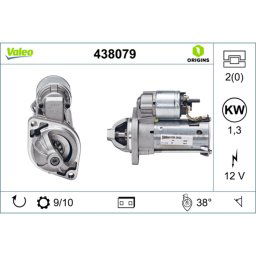 Motor de arranque VALEO ORIGINS NEW VALEO 438079