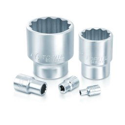 Llave de vaso de 12 caras 1/2" TOPTUL 30 mm 12 caras