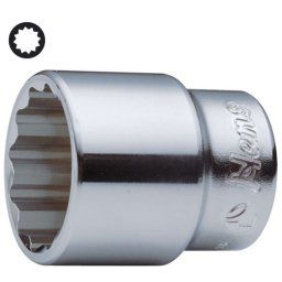 Llave de vaso 3/4" de 12 puntas HANS 36 mm 12 caras (para cubo de rueda VAG)