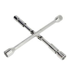 Llave de cruz plegable para ruedas TOPTUL 17, 19, 21, 22 mm (Longitud: 400mm)