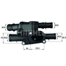 Termostato, refrigerante MAHLE TM 1 105