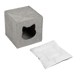 Cueva de fieltro para estantería - 33 x 33 x 33 cm (L x An x Al)