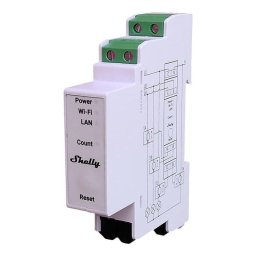 Shelly Módulo Wi-fi Bt Medidor Consumo Din Pro 3em