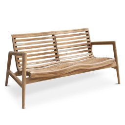 Banco Sofa Teka Jardin Terraza Serie Alistasd