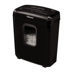 Fellowes Powershred 6M Triturador de Papel Microcorte Negro