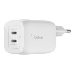 Belkin BoostCharge Pro Cargador de Pared Doble USB-C GaN PPS de 65 W