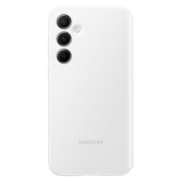 Samsung Smart View Wallet Case Funda Blanca para Samsung Galaxy A55 5G