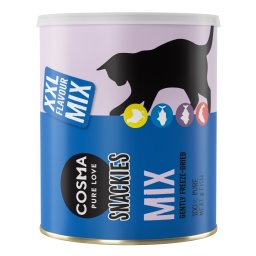 Cosma Snackies XXL Maxi Tubo para gatos - Pack mixto 160 g