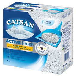 Catsan Active Fresh arena aglomerante - 8 l