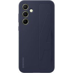 Samsung Standing Grip Case Funda con Soporte Azul Oscuro para Samsung Galaxy A55 5G