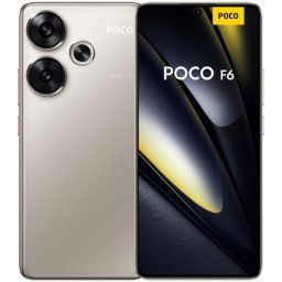 POCO F6 5G 12/512GB Titanio Libre