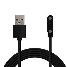OcioDual Cable de Carga/Datos Magnética USB 2.0 4 Pines 7mm para Smartwatch Negro