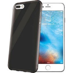 Celly Funda TPU Negra para iPhone 7 Plus/8 Plus