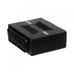 Goobay Adaptador de Empalme Scart Hembra/Hembra Negro