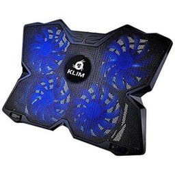 Klim Wind Base Refrigeradora para Portátil hasta 16" Negra/Azul