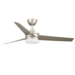 Ledme Ventilador de Techo con Luz LED y Mando 24W Motor DC