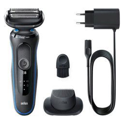 Braun 51-B1200S Series 5 Afeitadora Inalámbrica de Láminas Azul