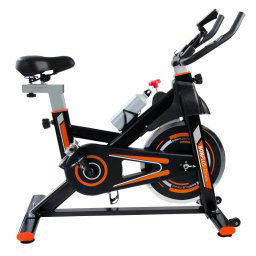 Bonplus Indoor Cycle Bicicleta de Spinning con Volante de Inercia 10kg