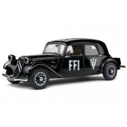 CITROEN Traction 7 FFI 1944 Black - Solido Escala 1:18 (S1800908)