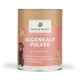PAWS & PATCH Polvo de cal de algas - 2 x 250 g