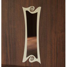 Espejo Vestidor Alto Dormitorio Moderno forja Olas