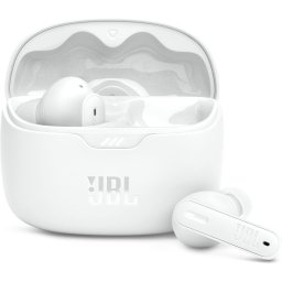 JBL Tune Beam Auriculares Inalámbricos Cancelación de Ruido Activa con Smart Ambient Blancos