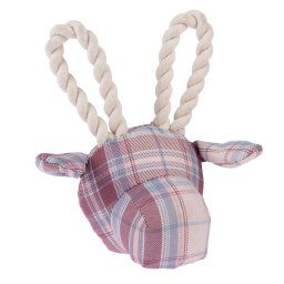 Jirafa TIAKI con cuerda juguete para perros - S: 18 x 11 x 16 cm (L x An x Al)