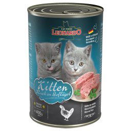 Leonardo All Meat comida húmeda para gatos 6 x 400 g - Kitten