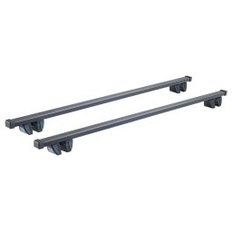 Juego de 2 barras de techo de acero Cruz OPLUS SR+150