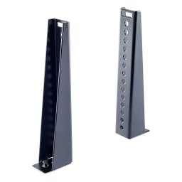 6 topes laterales CRUZ 25cm para barras aluminio
